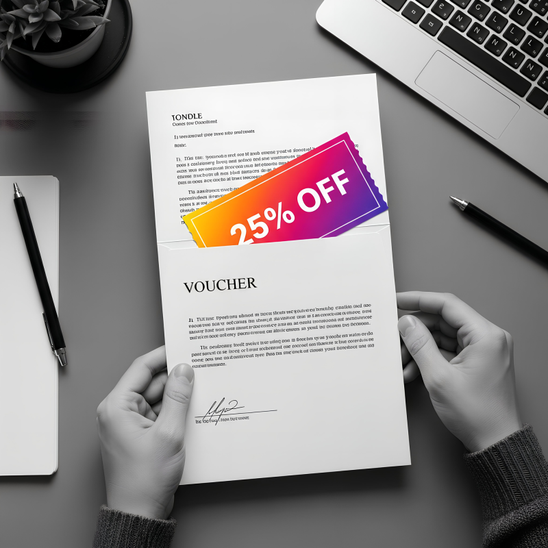 Letter with Voucher