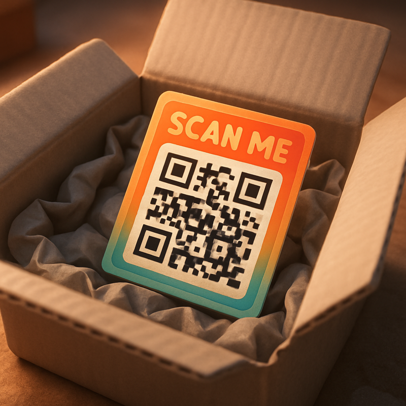Sticker/QR Card